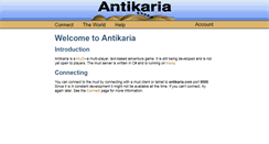 Desktop Screenshot of antikaria.com